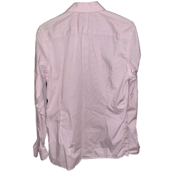 ETON Slim Button Down Dress Shirt Spread Collar Check/Plaid 17.5 44 - Picture 7 of 7